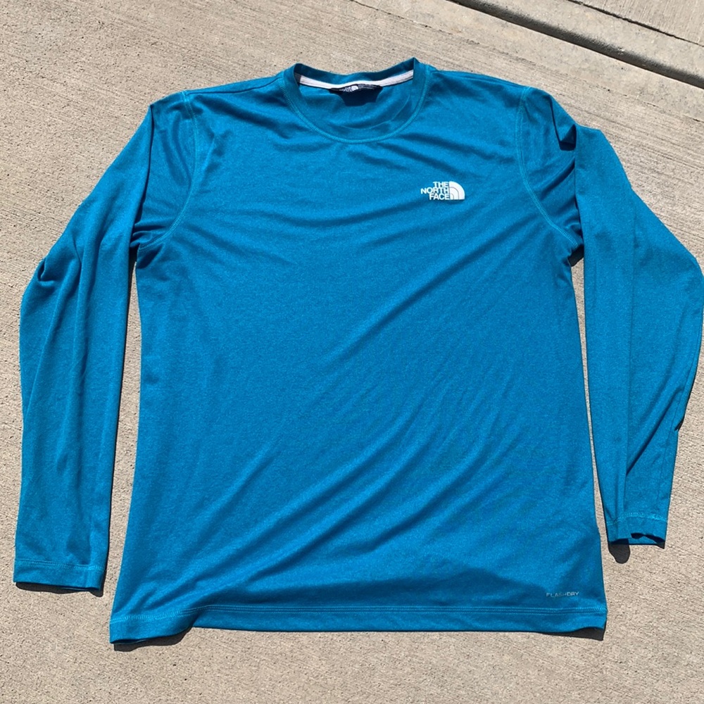 North Face Mens Long Sleeve FLASHDRY shirt